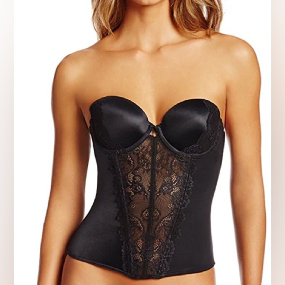 Jezebel Caress Too Bustier/Corset & Garter Belt Set